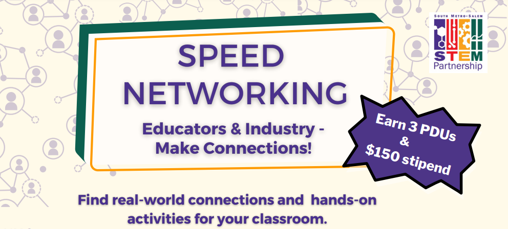 Speed Networking: Educators & Industry Make Connections